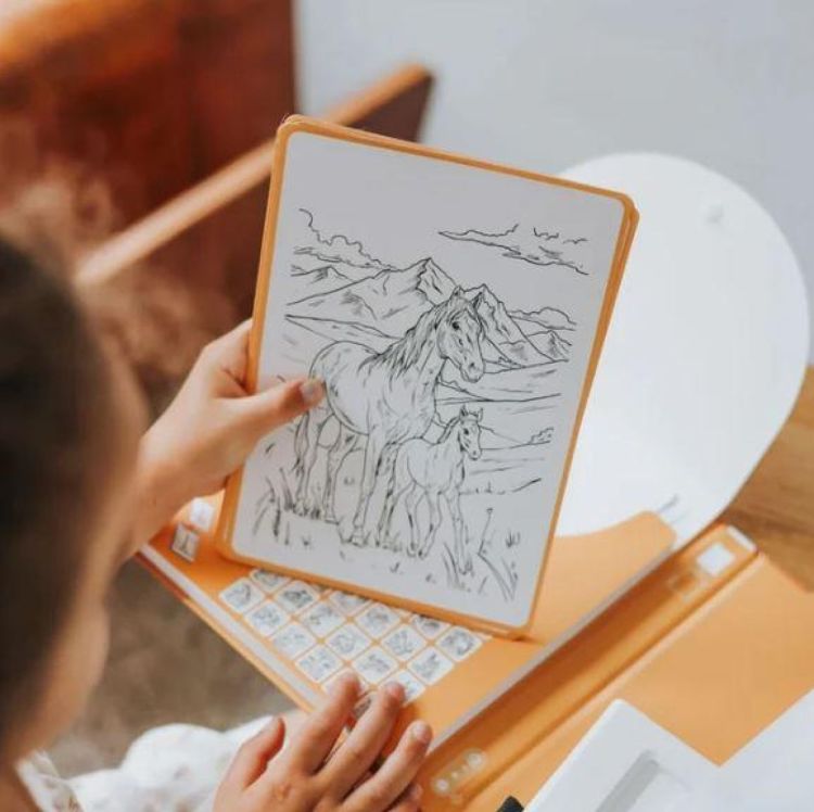 Kidywolf Kidydraw Pad Refill Horses (KIDYDRAW-REFILL8-HOR) - SPADT - speelgoed met advies