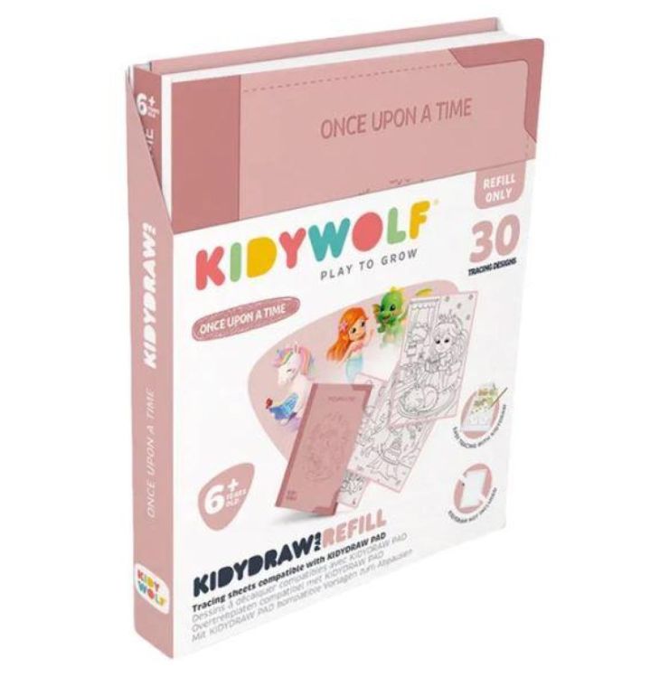 Kidywolf Kidydraw Pad Refill Once Upon a Time (KIDYDRAW-REFILL6-OUT) - SPADT - speelgoed met advies