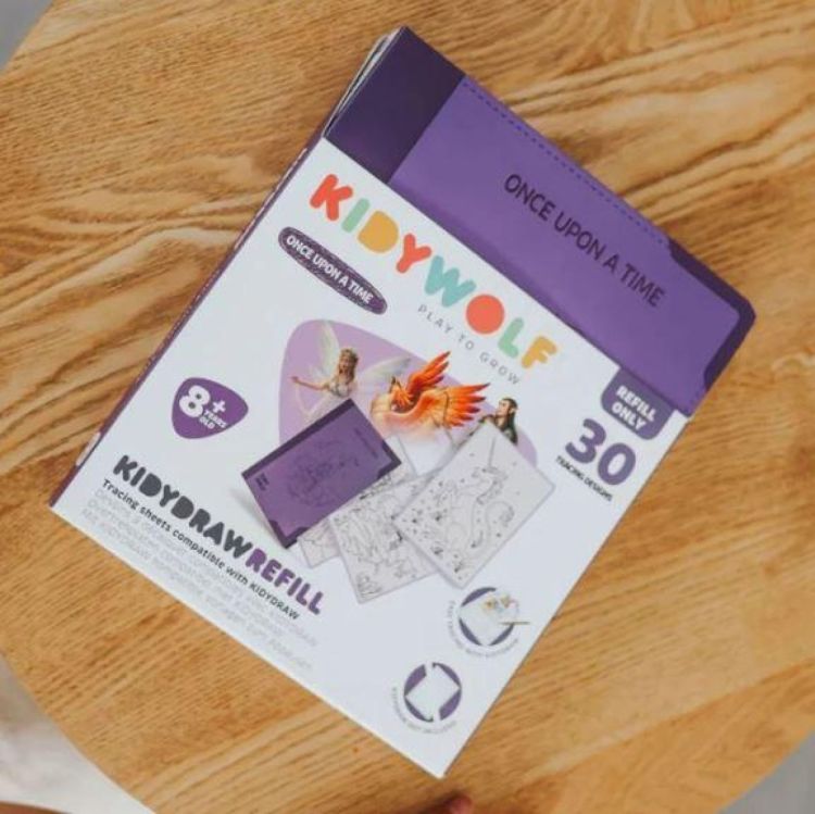 Kidywolf Kidydraw Pad Refill Once Upon a Time (KIDYDRAW-REFILL8-OUT) - SPADT - speelgoed met advies