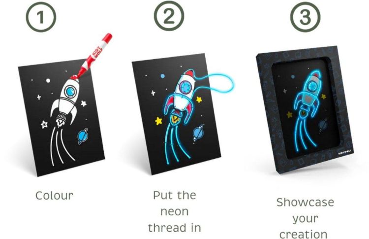 Kidywolf KidyNeon Pack (KIDYNEON-PACK-AKG) - SPADT - speelgoed met advies