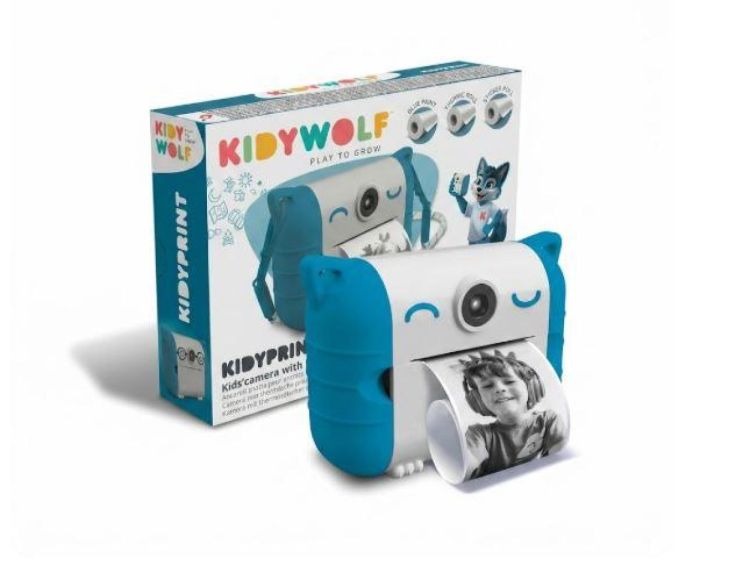 Kidywolf Kidyprint Thermisch Fototoestel (Blauw) (KIDYPRINT-BU) - SPADT - speelgoed met advies