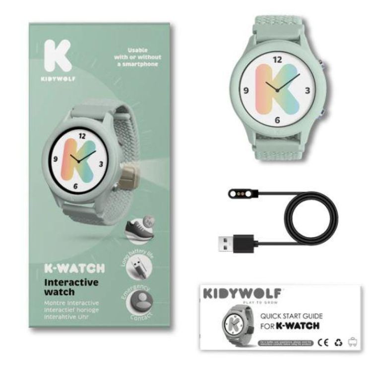 Kidywolf KidyWatch Groen (K-WATCH-GR) - SPADT - speelgoed met advies