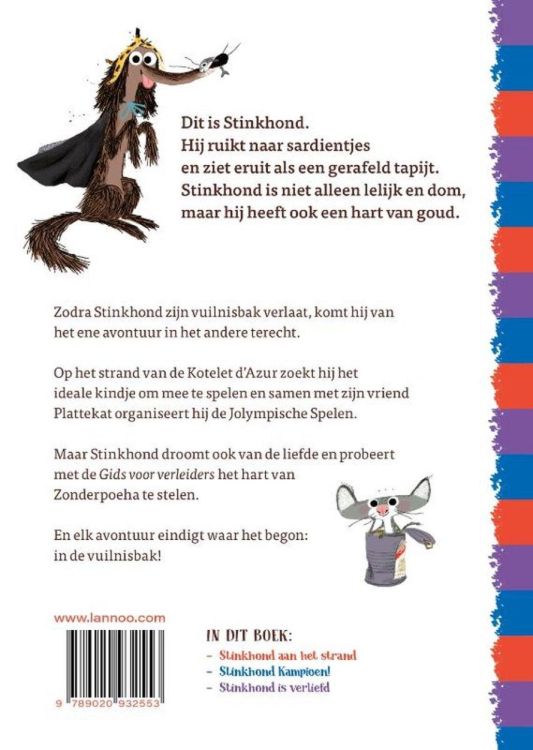 Lannoo Uitgeverij De Tweede Dikke Stinkhond (LB32553) - SPADT - speelgoed met advies