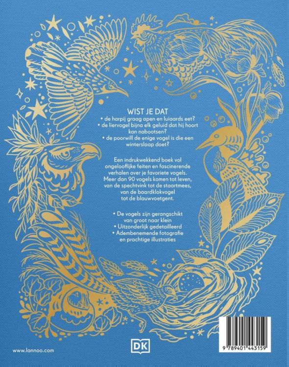 Lannoo Uitgeverij Het Dikke Boek van alle Bijzondere Vogels (LA43159) - SPADT - speelgoed met advies