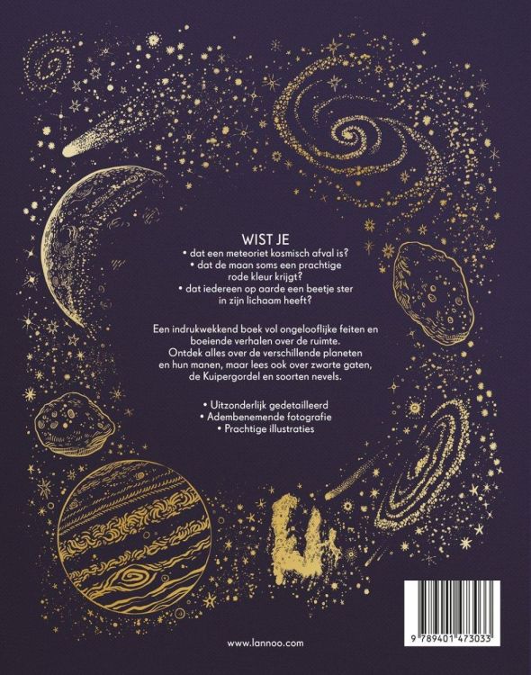 Lannoo Uitgeverij Het Dikke Boek van ons Bijzondere Heelal (6593) - SPADT - speelgoed met advies