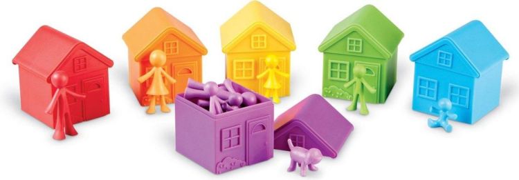 Learning Resources Familie All About me Neighborhood Set (950LER3369) - SPADT - speelgoed met advies