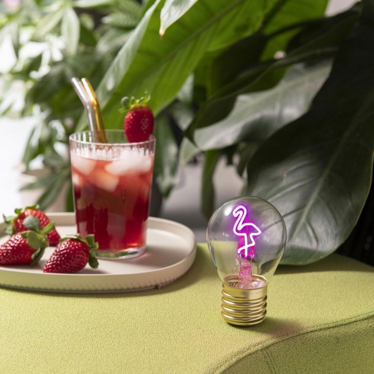 Legami Bulb Fiction Tafellamp Flamingo (CLB0007) - SPADT - speelgoed met advies