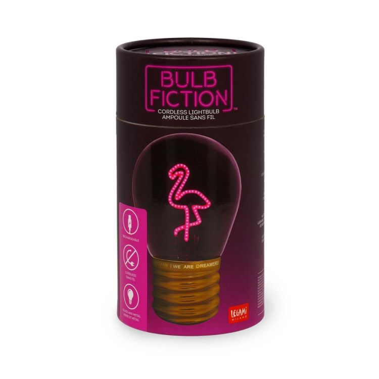 Legami Bulb Fiction Tafellamp Flamingo (CLB0007) - SPADT - speelgoed met advies