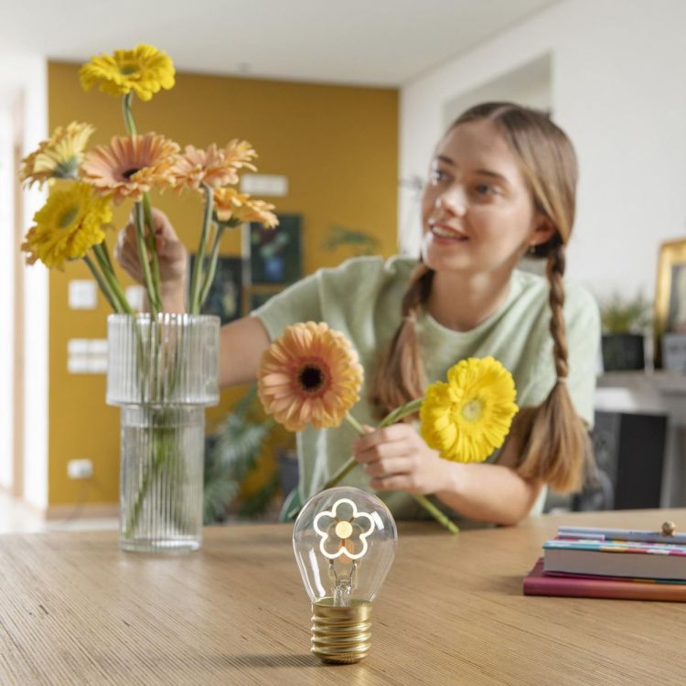 Legami Bulb Fiction Tafellamp Flower (CLB0010) - SPADT - speelgoed met advies