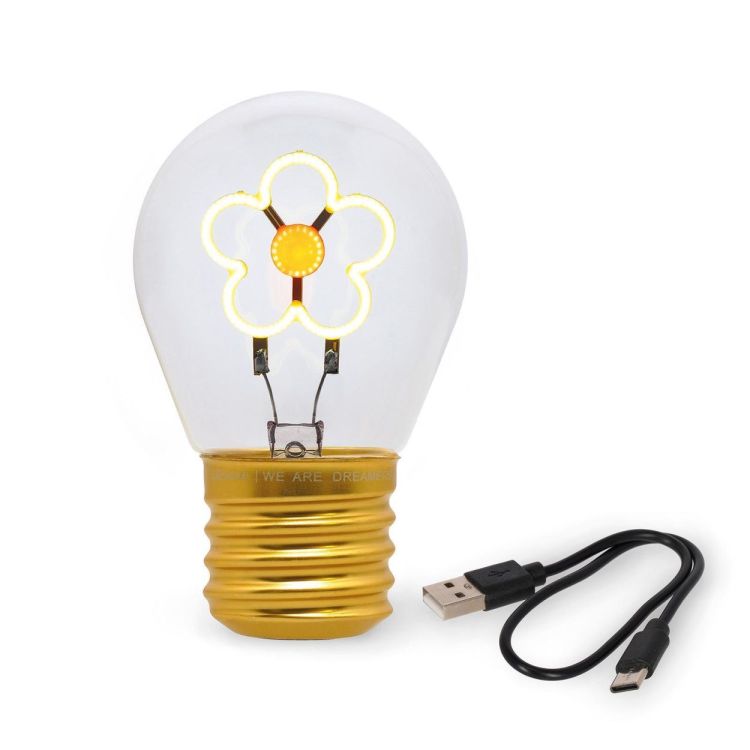 Legami Bulb Fiction Tafellamp Flower (CLB0010) - SPADT - speelgoed met advies