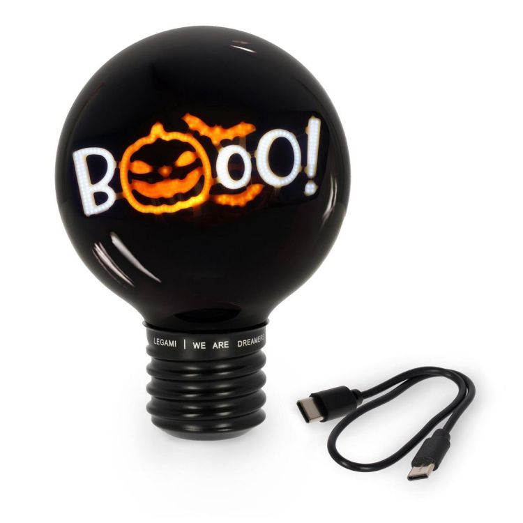 Legami Bulb Fiction Tafellamp Pumpkin (CLB0020) - SPADT - speelgoed met advies