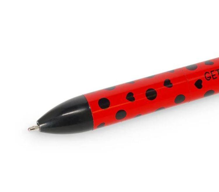 Legami Click & Clack Pen Ladybug (CLICK0030) - SPADT - speelgoed met advies