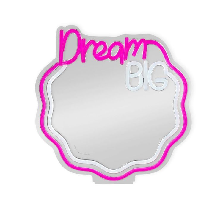 Legami It's a Sign Mirror Neon Led Lamp Dream Big (NLM0001) - SPADT - speelgoed met advies
