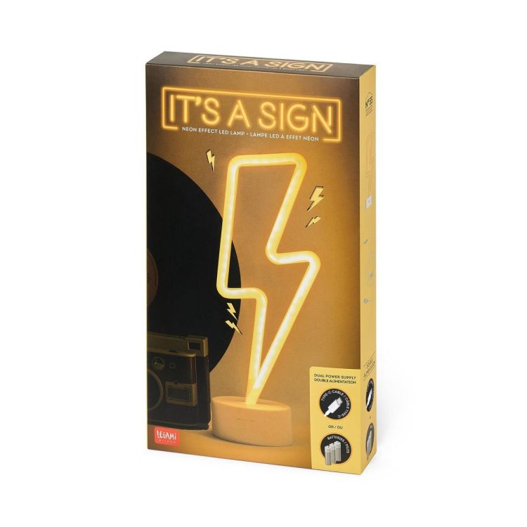 Legami It's a Sign Neon Led Lamp Flash (LL0010) - SPADT - speelgoed met advies