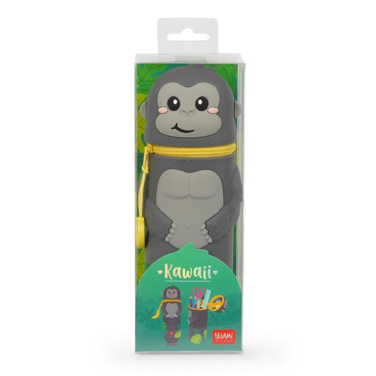 Legami Kawaii 2in1 Pencil Case Gorilla (KA0026) - SPADT - speelgoed met advies