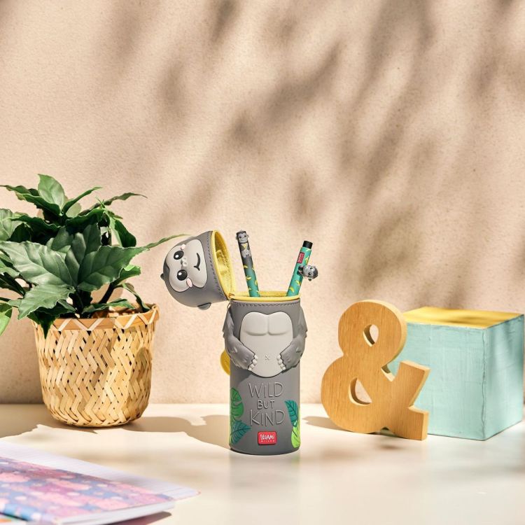 Legami Kawaii 2in1 Pencil Case Gorilla (KA0026) - SPADT - speelgoed met advies