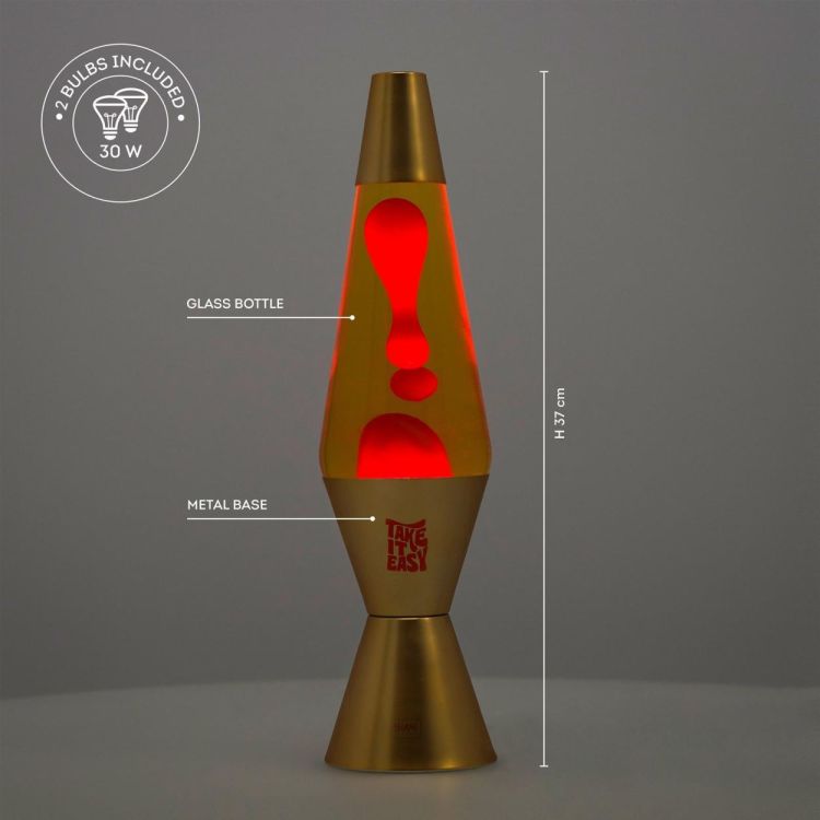 Legami Lava Lamp Gold (LAV0001) - SPADT - speelgoed met advies