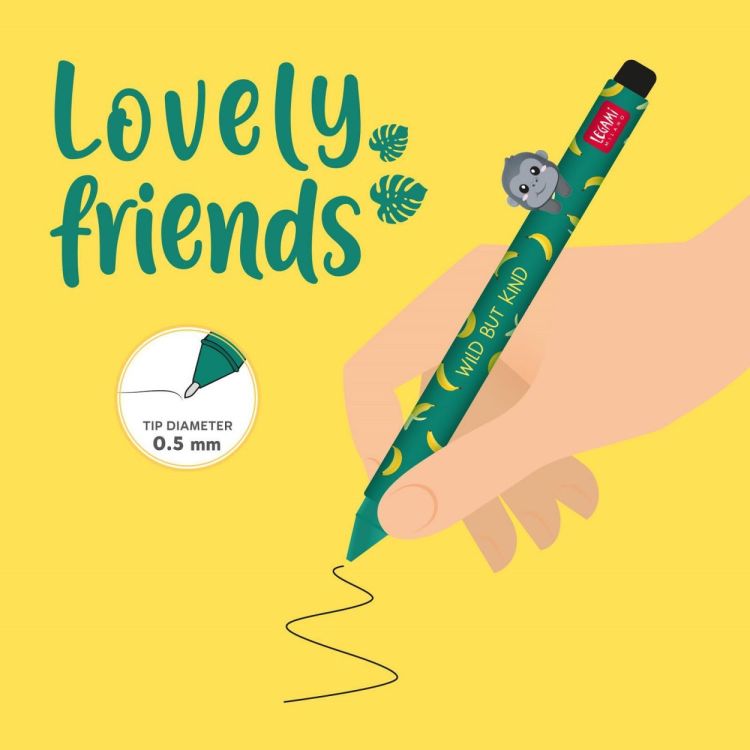 Legami Lovely Friends Gelpen Gorilla (CPP0030) - SPADT - speelgoed met advies