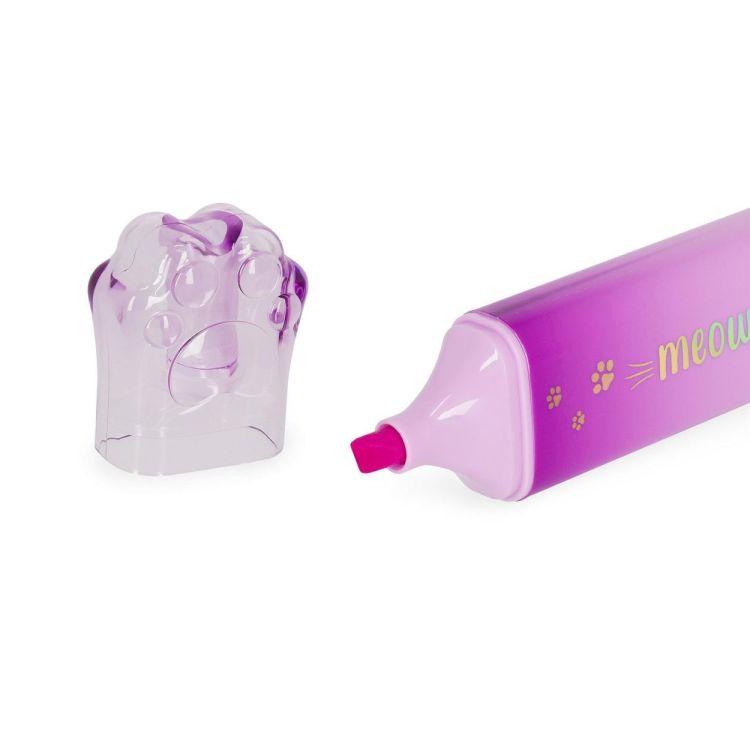 Legami Meow Kitty Fluostift Paars (MHB0006) - SPADT - speelgoed met advies
