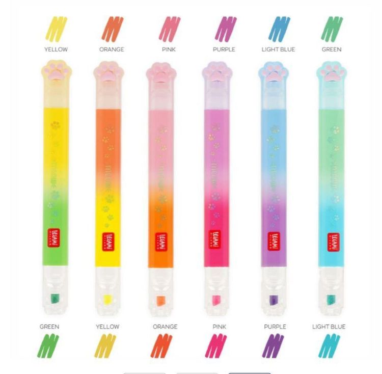 Legami Meow Set Dual Tip Markeerstiften (COH0001) - SPADT - speelgoed met advies