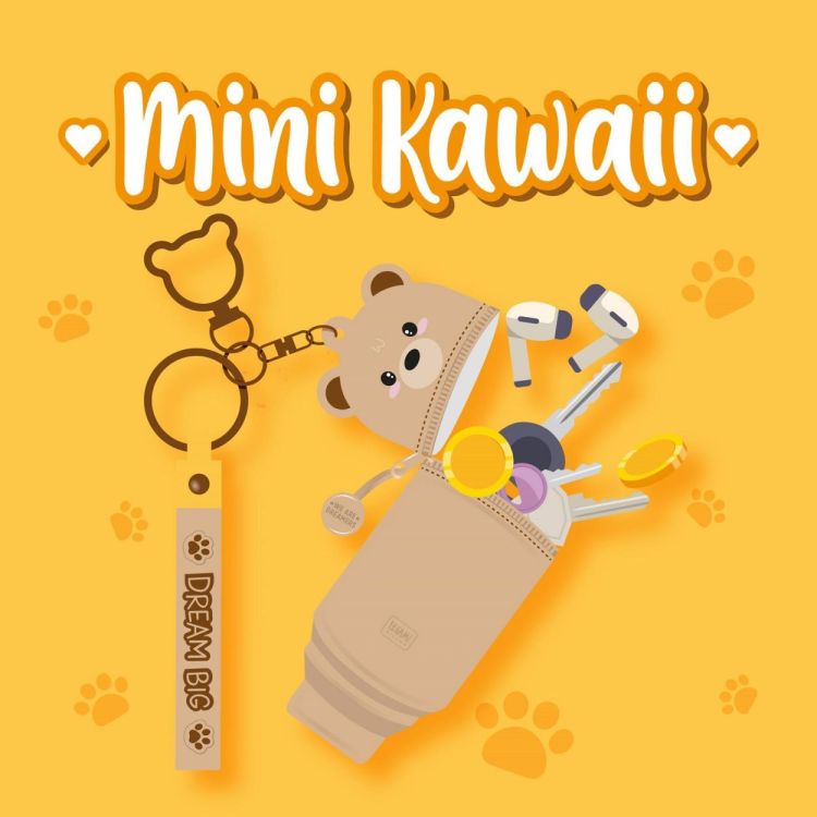 Legami Mini Kawai Sleutelhanger Teddybeer (MKAW0002) - SPADT - speelgoed met advies