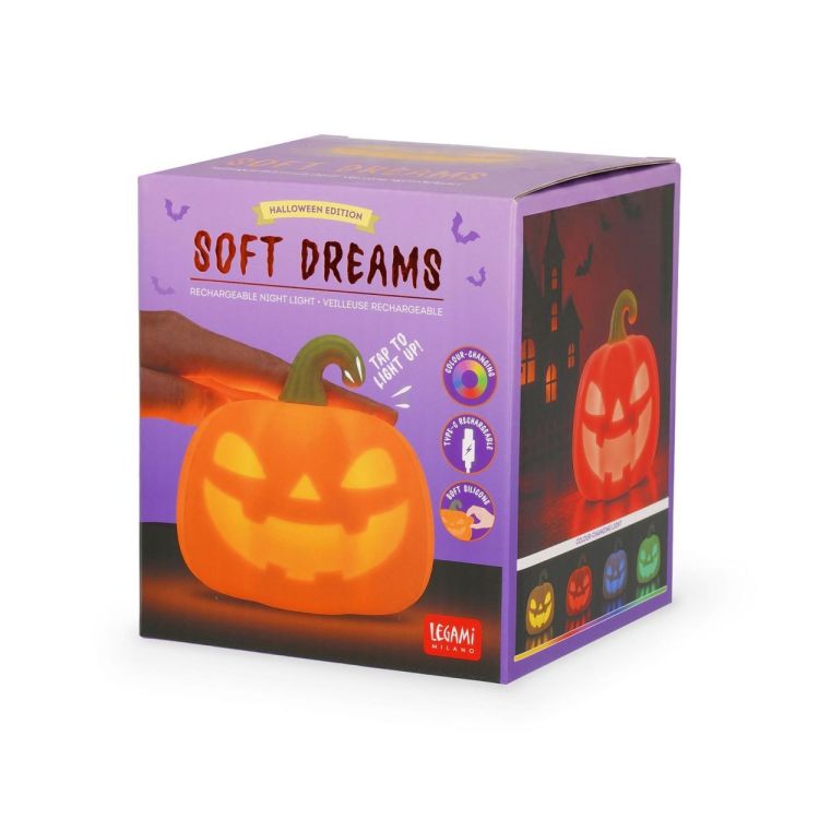 Legami Soft Dreams Nachtlamp Pumpkin (SIL0001) - SPADT - speelgoed met advies