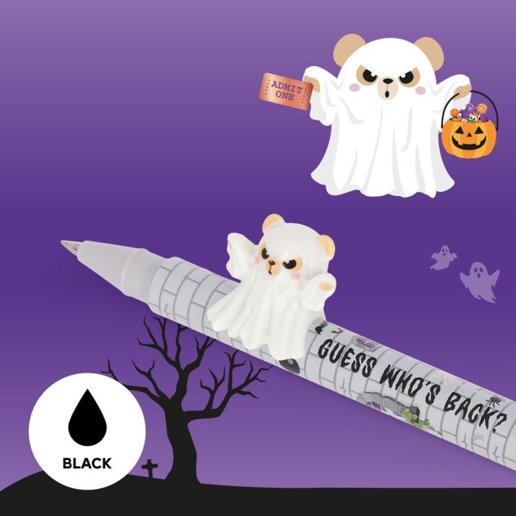 Legami Spooky Party Gelpens Teddy Ghost & Kitty Mummy () - SPADT - speelgoed met advies