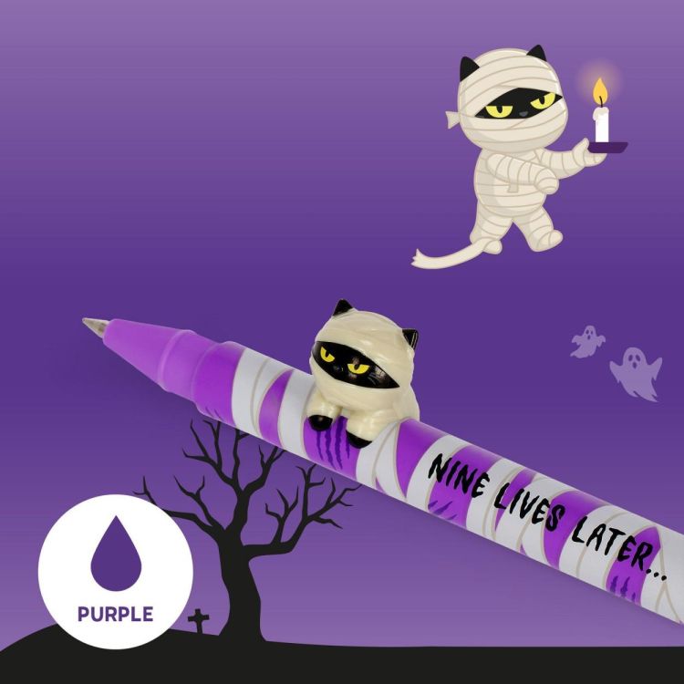 Legami Spooky Party Gelpens Teddy Ghost & Kitty Mummy () - SPADT - speelgoed met advies