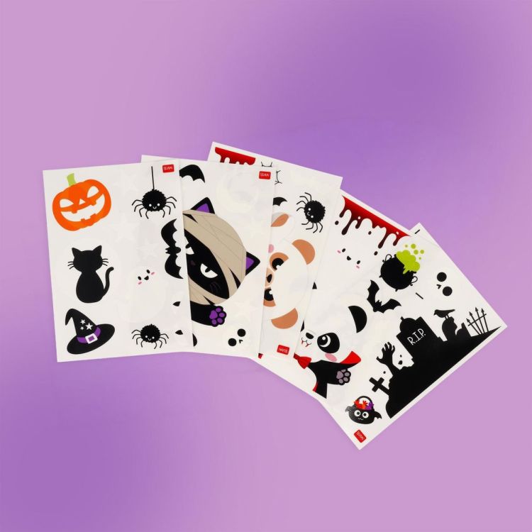 Legami Statische Raamstickers 'Pumpkin' (WDS0003) - SPADT - speelgoed met advies