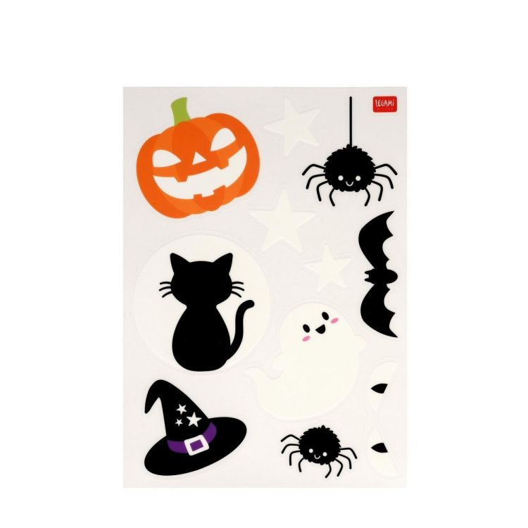 Legami Statische Raamstickers 'Pumpkin' (WDS0003) - SPADT - speelgoed met advies