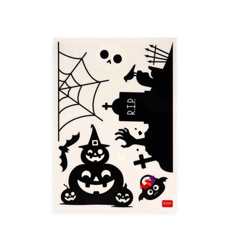 Legami Statische Raamstickers 'Pumpkin' (WDS0003) - SPADT - speelgoed met advies