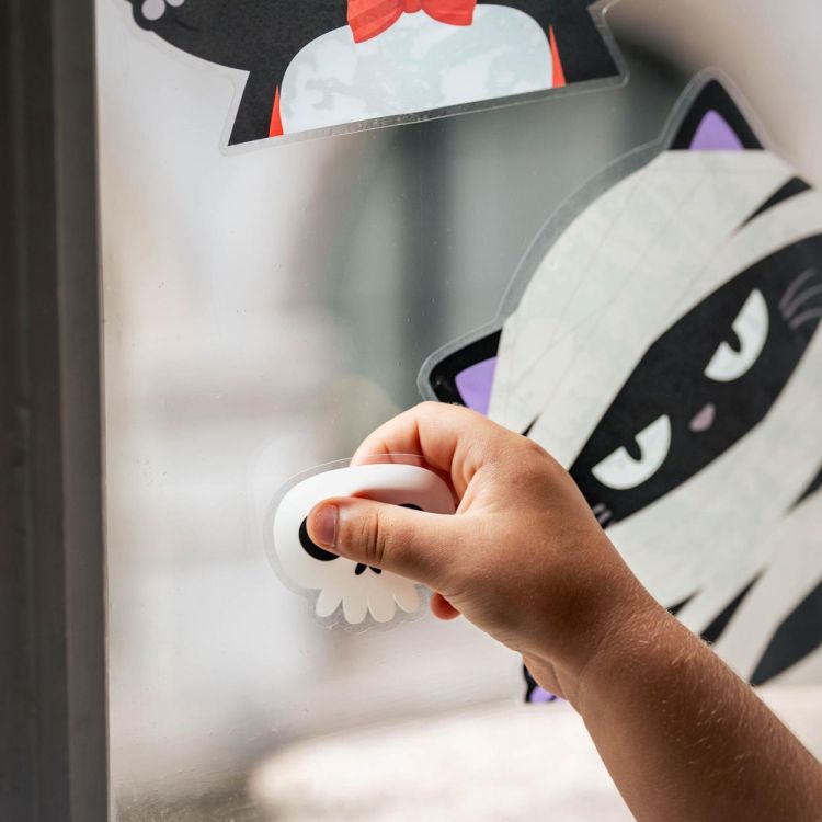 Legami Statische Raamstickers 'Pumpkin' (WDS0003) - SPADT - speelgoed met advies