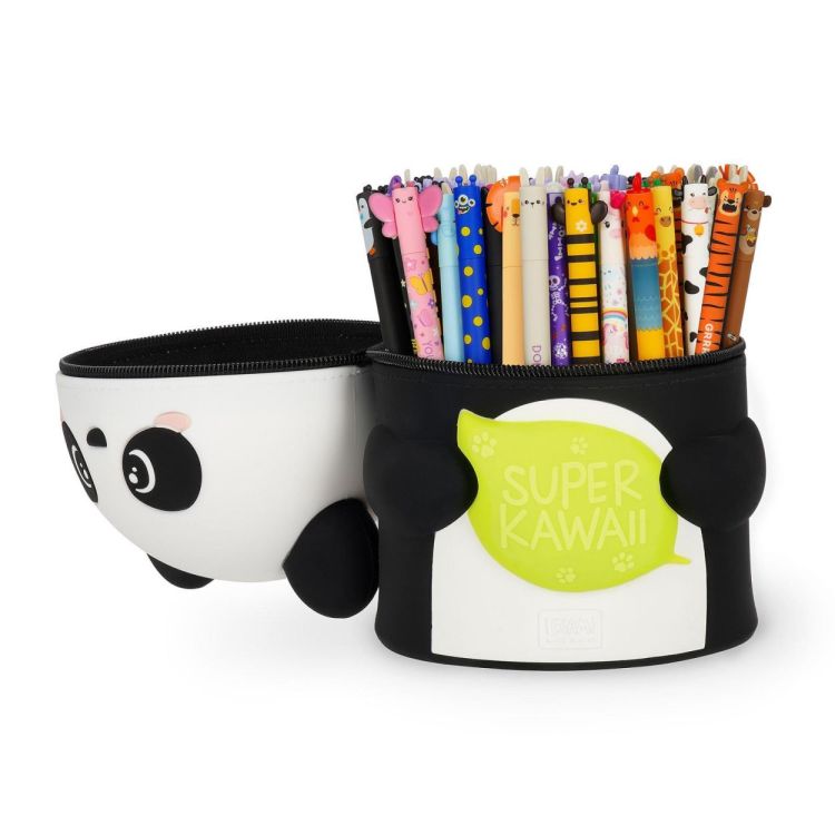 Legami Super Kawai 2in1 Pencil Case Panda (SKA0001) - SPADT - speelgoed met advies