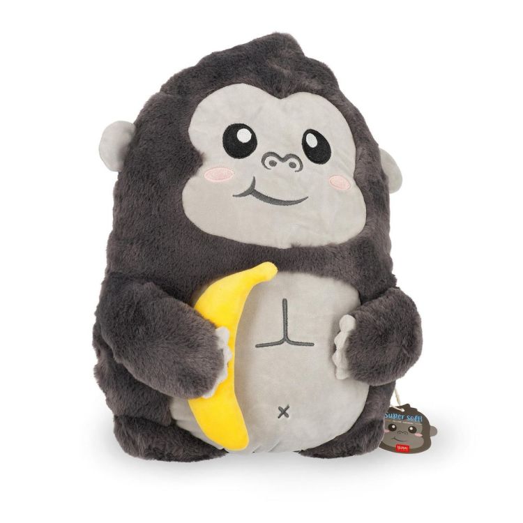 Legami Super Soft Kussen Gorilla (SUS0019) - SPADT - speelgoed met advies