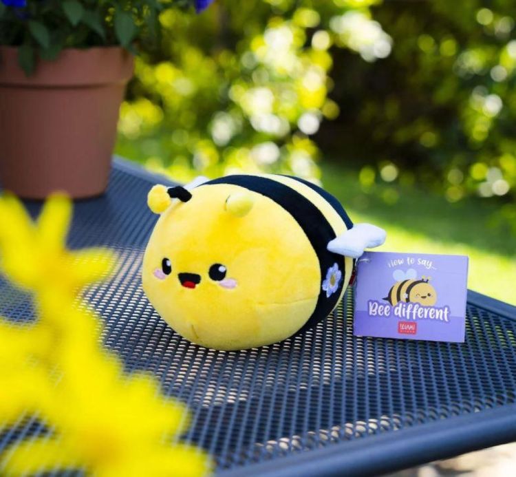 Legami Super Soft Pluche Bee (MSC0009) - SPADT - speelgoed met advies