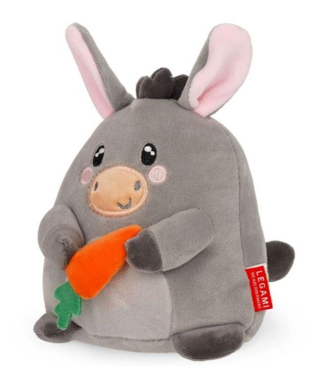 Legami Super Soft Pluche Donkey (MSC0012) - SPADT - speelgoed met advies
