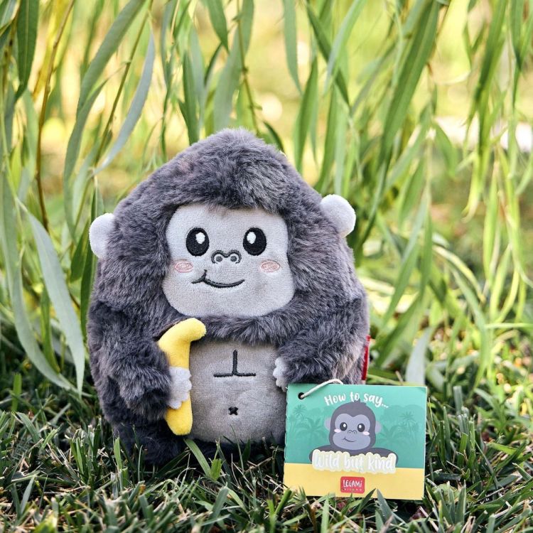 Legami Super Soft Pluche Gorilla (MSC0019) - SPADT - speelgoed met advies