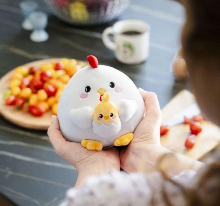 Legami Super Soft Pluche Hen (MSC0011) - SPADT - speelgoed met advies