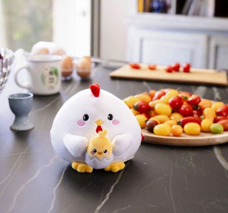 Legami Super Soft Pluche Hen (MSC0011) - SPADT - speelgoed met advies