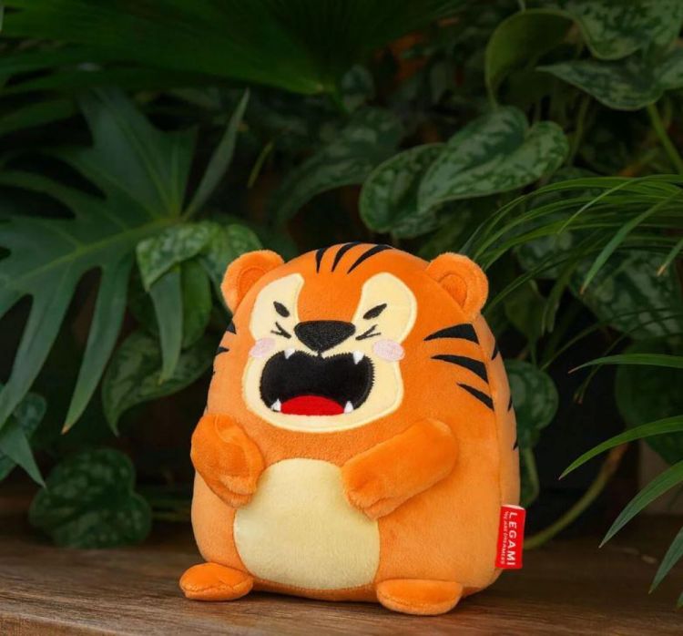 Legami Super Soft Pluche Tiger (MSC0014) - SPADT - speelgoed met advies