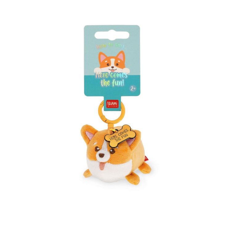 Legami Super Soft Sleutelhanger Corgi (SPK0005) - SPADT - speelgoed met advies