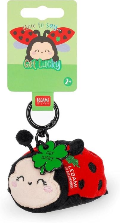 Legami Super Soft Sleutelhanger Ladybug (SPK0018) - SPADT - speelgoed met advies