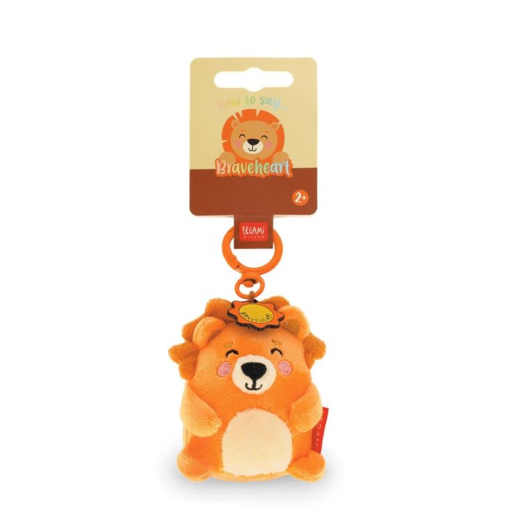 Legami Super Soft Sleutelhanger Lion (SPK0007) - SPADT - speelgoed met advies