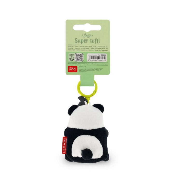 Legami Super Soft Sleutelhanger Panda (SPK0002) - SPADT - speelgoed met advies