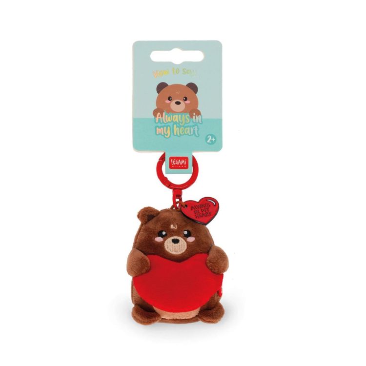 Legami Super Soft Sleutelhanger Teddy Bear (SPK0006) - SPADT - speelgoed met advies