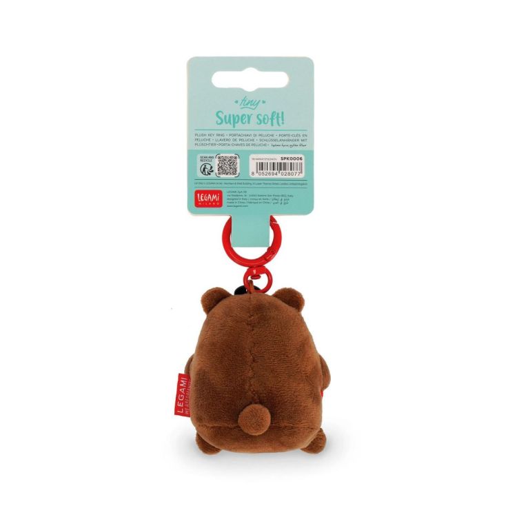 Legami Super Soft Sleutelhanger Teddy Bear (SPK0006) - SPADT - speelgoed met advies
