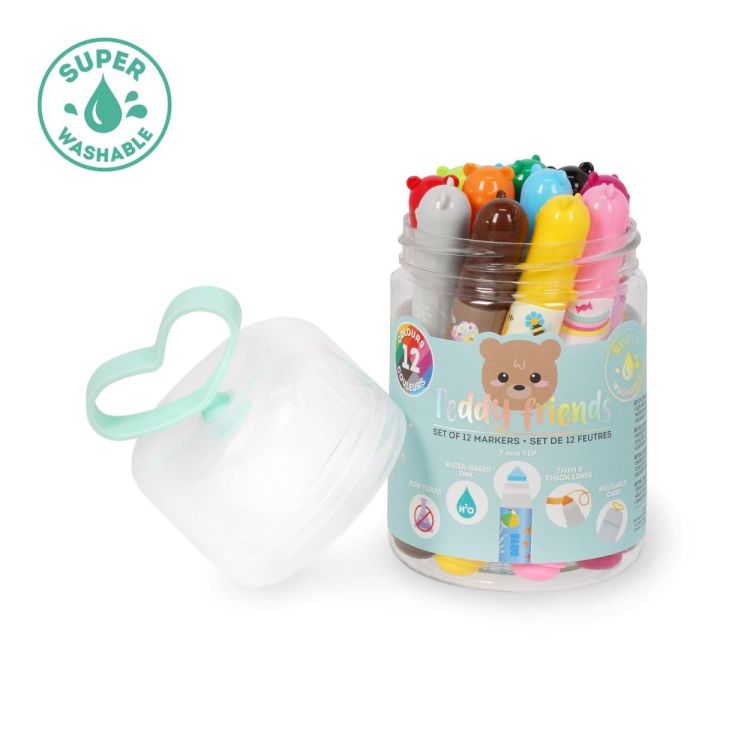 Legami Teddy Friends Markers (TDM0001) - SPADT - speelgoed met advies