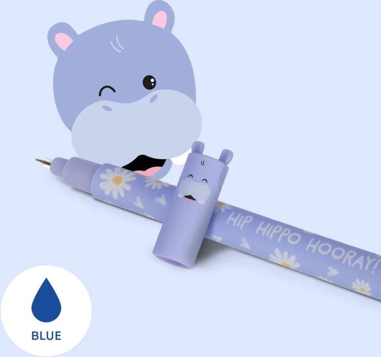 Legami Uitwisbare Gelpen Hippo (EPBLUKIT28) - SPADT - speelgoed met advies