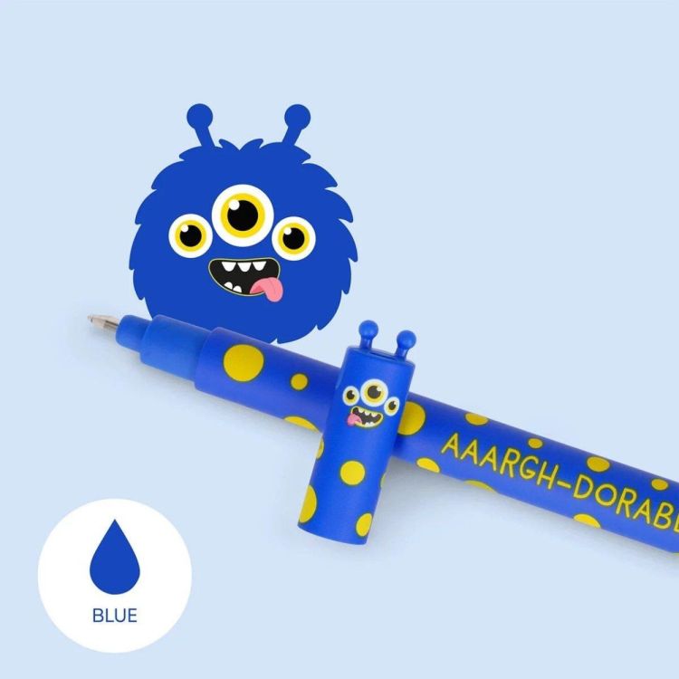 Legami Uitwisbare Gelpen Monster (EPBLUKIT56) - SPADT - speelgoed met advies