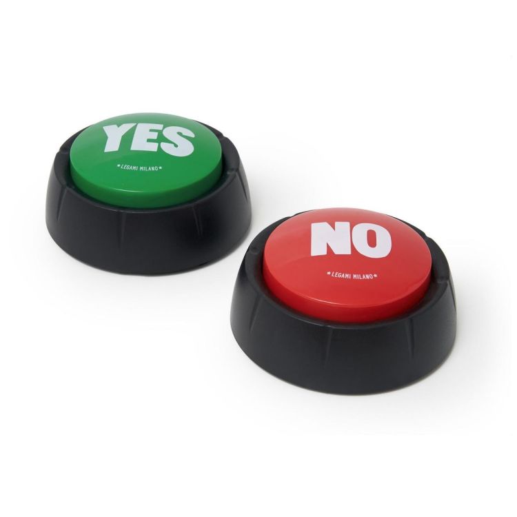 Legami Yes and No Buttons (SBS0001) - SPADT - speelgoed met advies